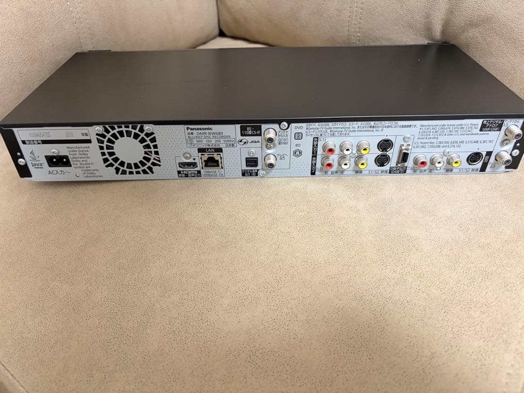 Panasonic DMR-BW680 ブルーレイレコーダー(ディーガ)