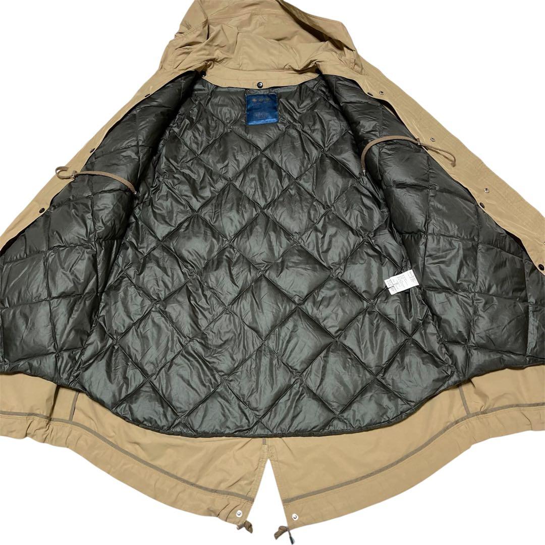 訳あり TATRAS タトラス ダウンライナー付き ベージュモッズコート 03