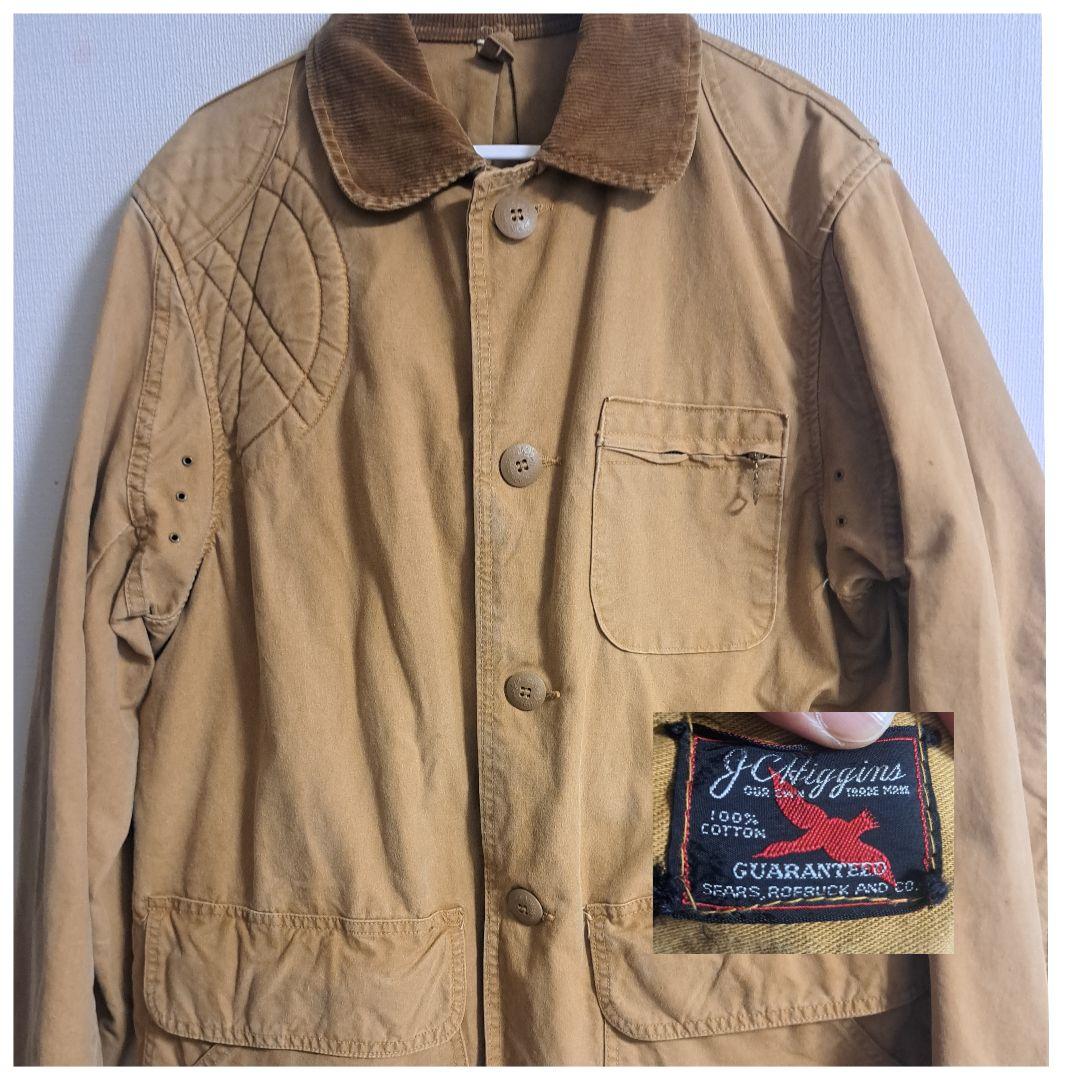 b*7様 最終価格　50s USA製　シアーズ　ハンティングジャケット　菱形コン