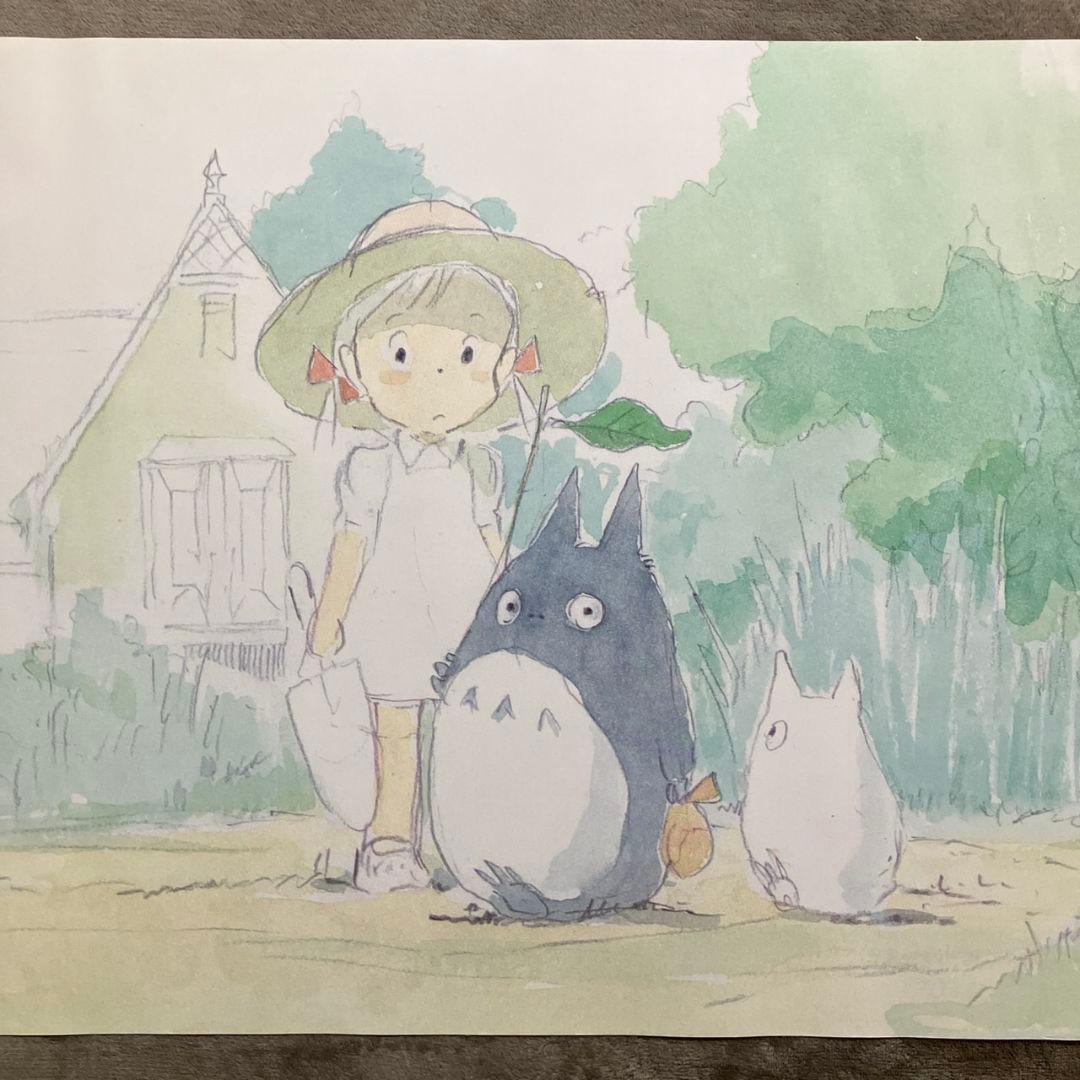 『となりのトトロ』ポスター　ジブリ　宮崎駿　イメージボード　イラスト　アニメ映画