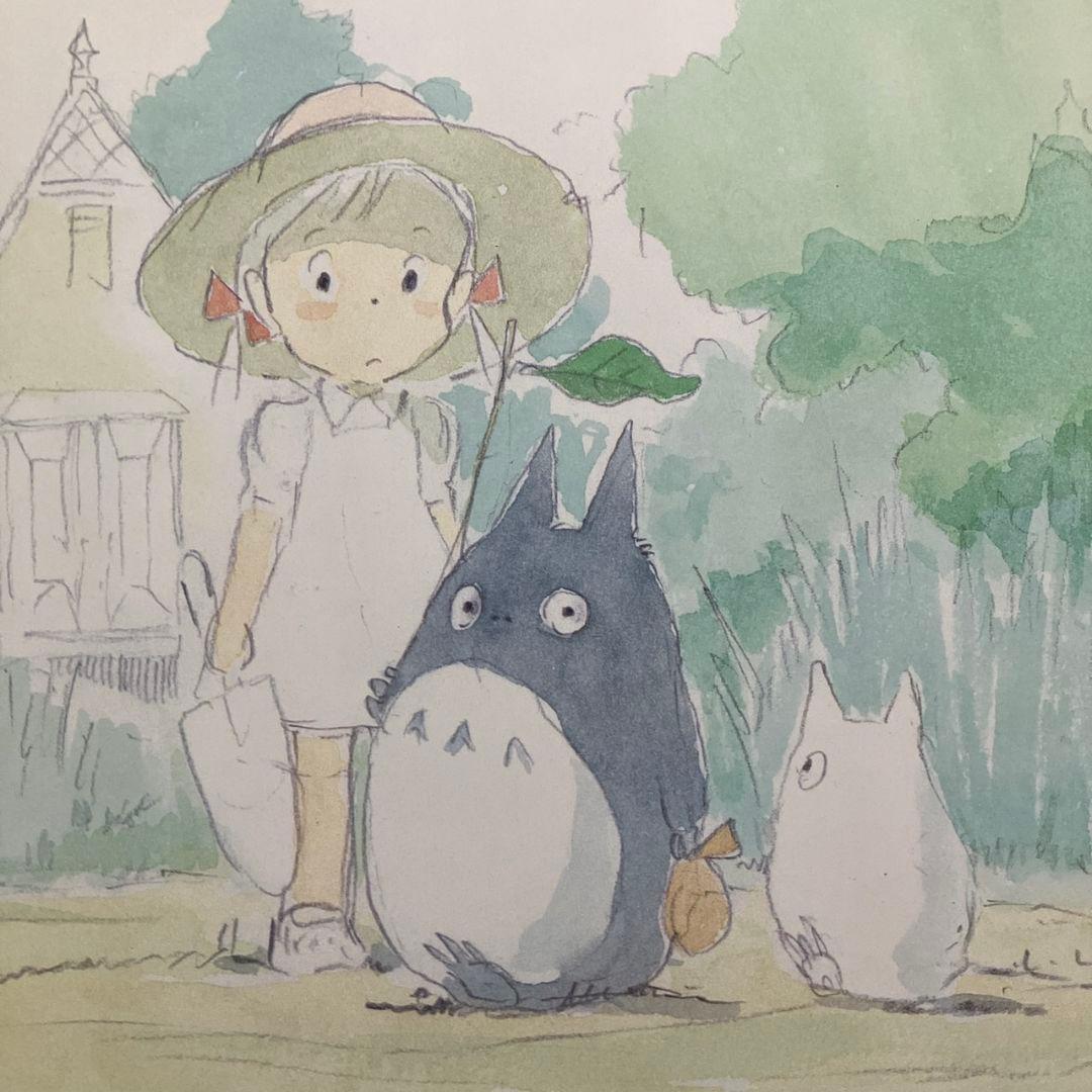 『となりのトトロ』ポスター　ジブリ　宮崎駿　イメージボード　イラスト　アニメ映画