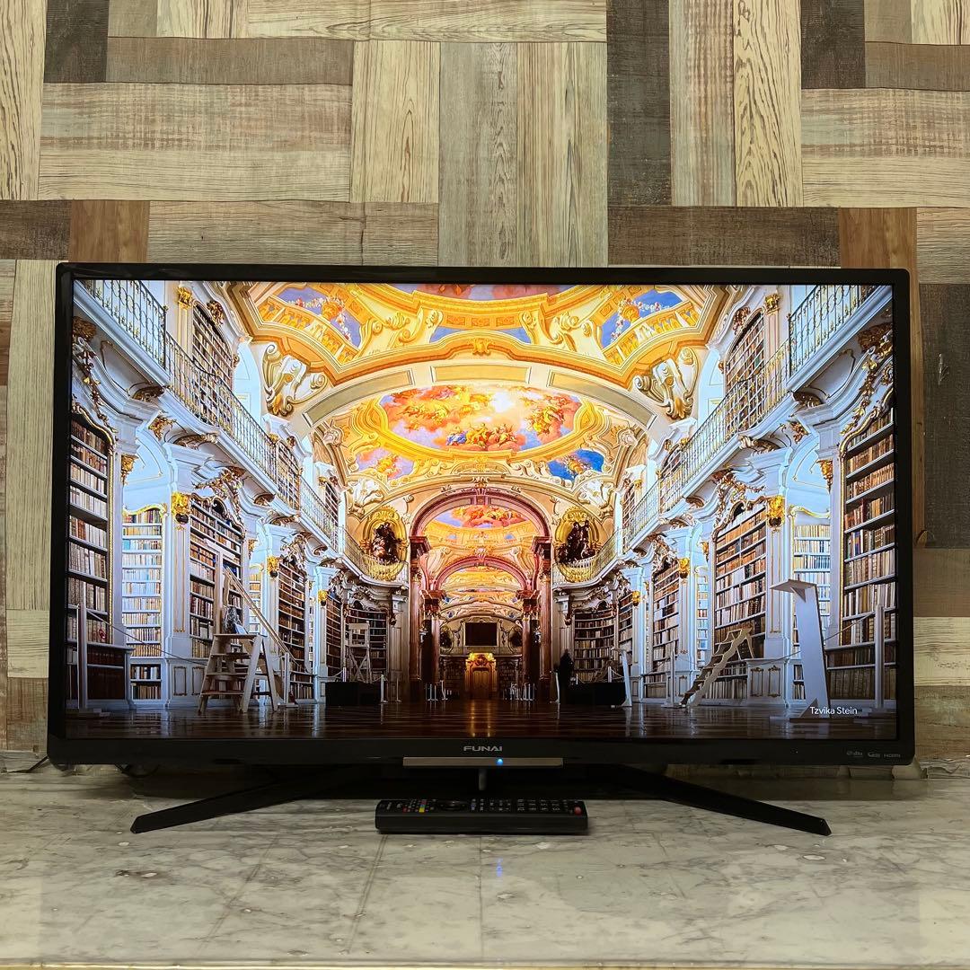 即日受渡❣️全国送料込フナイ40V型HDD録画機能内蔵テレビ見ながら録画も可能。