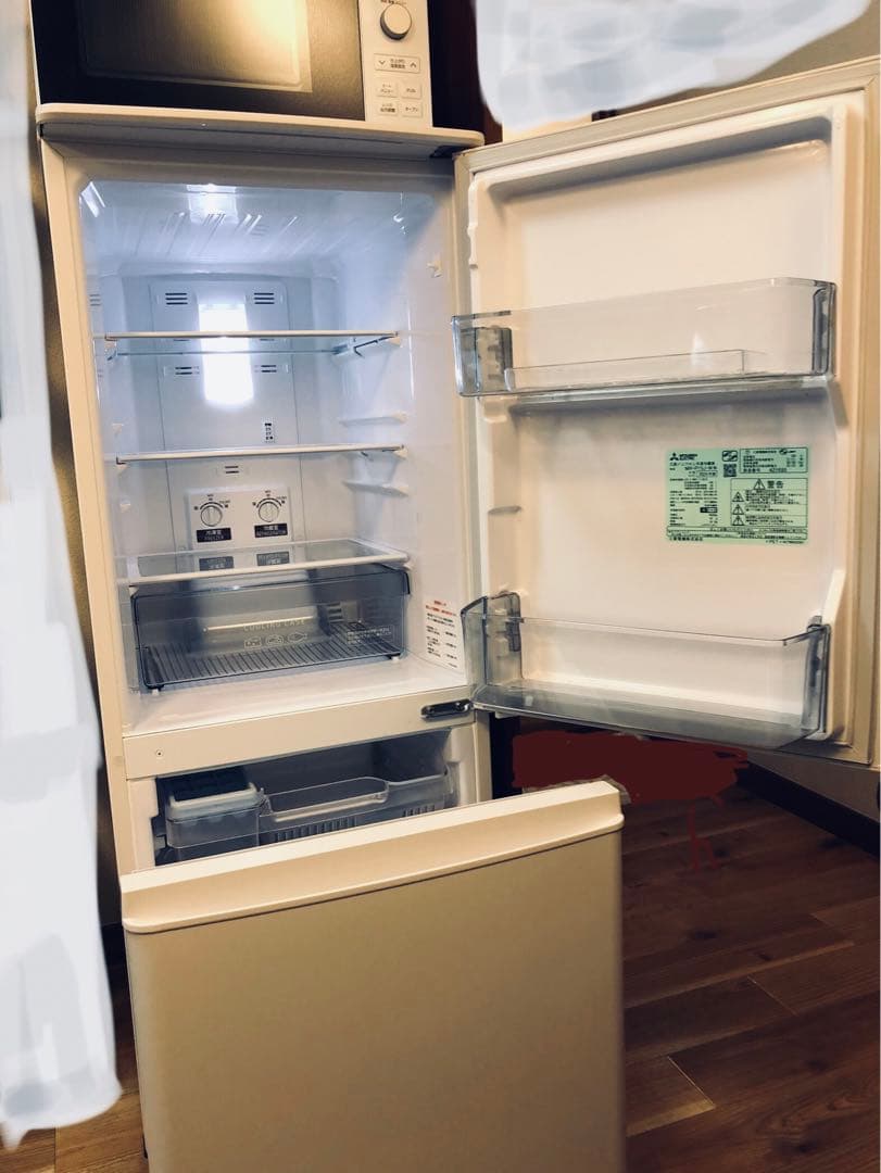 ◆冷蔵庫 三菱 MR-P15J-W 2024年製