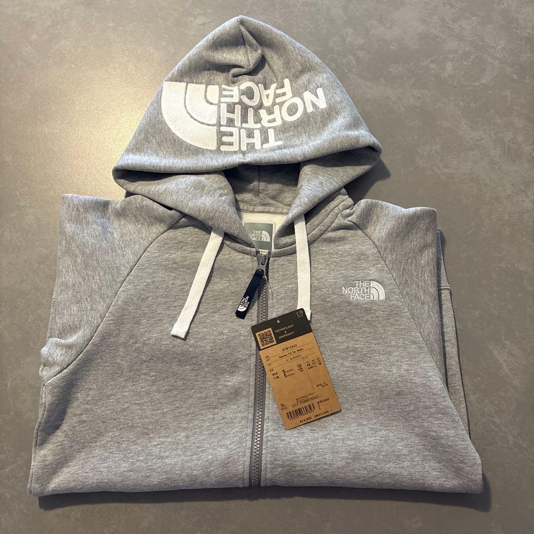 【新品タグ付】ノースフェイス リアビューフルジップフーディ NTW12442 L
