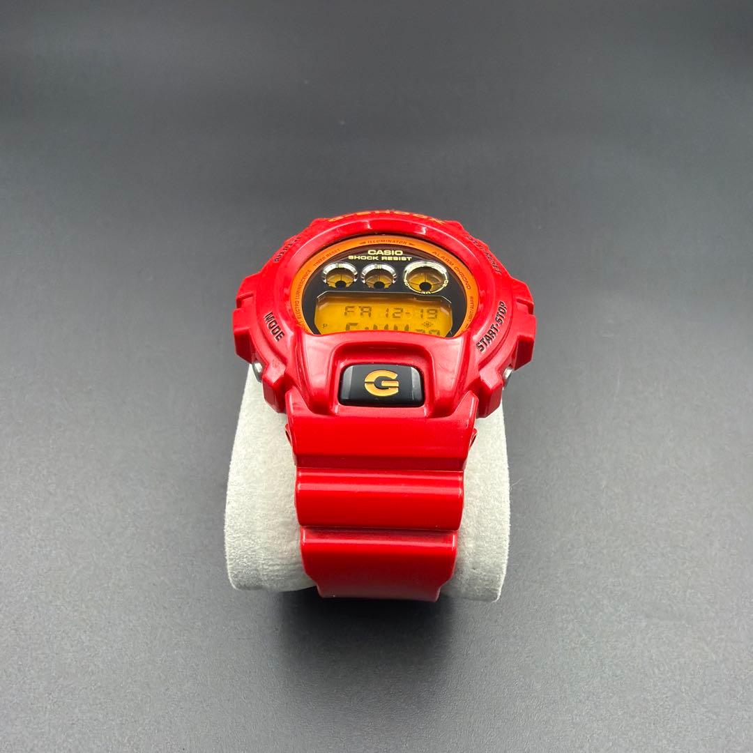 CASIO G-SHOCK DW-6900CB クレイジーカラー 赤 レッド