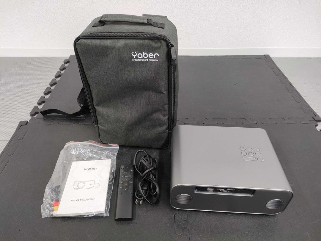 YABER PROV9プロジェクター 4K対応 収納バッグ付属