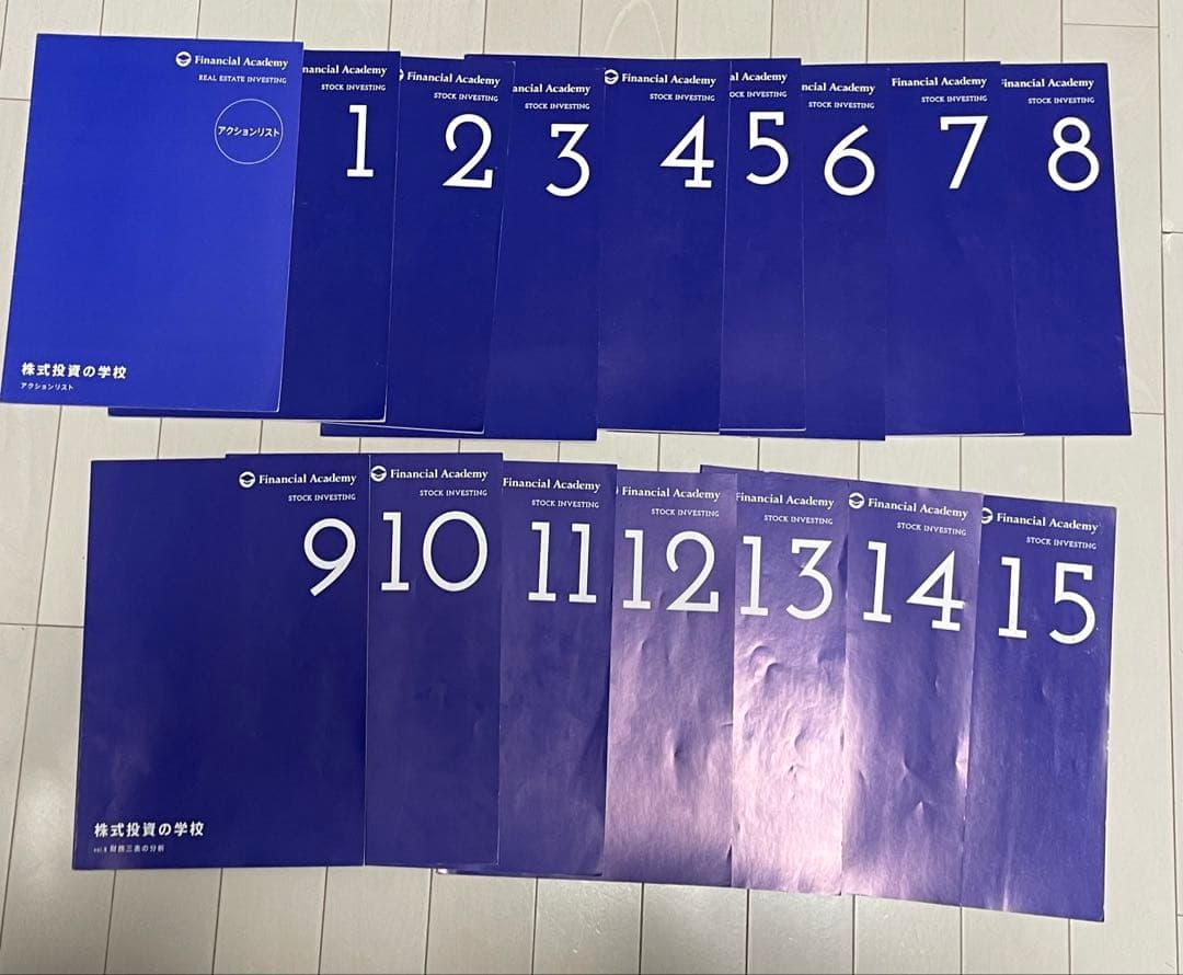 シュウファイナンシャルアカデミー株式投資スクール DVD付き 15冊セット