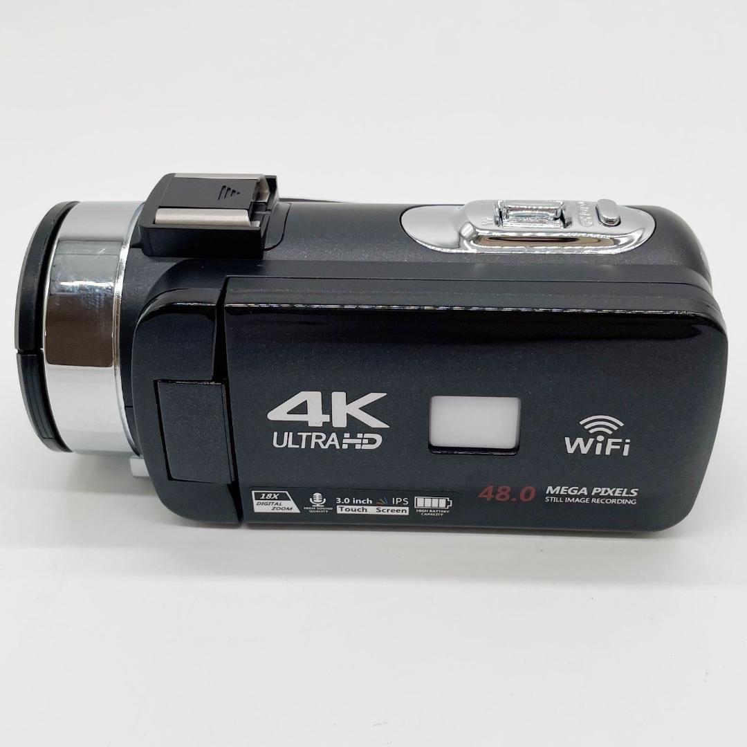 ★ 4K Ultra HDデジタルビデオカメラ ビデオ録画写真カムコーダー