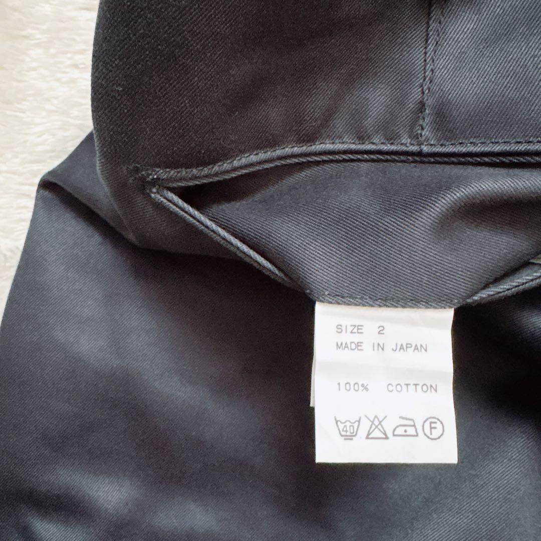 MARKAWARE マーカウェア チノパン ボタンフライ 光沢 日本製