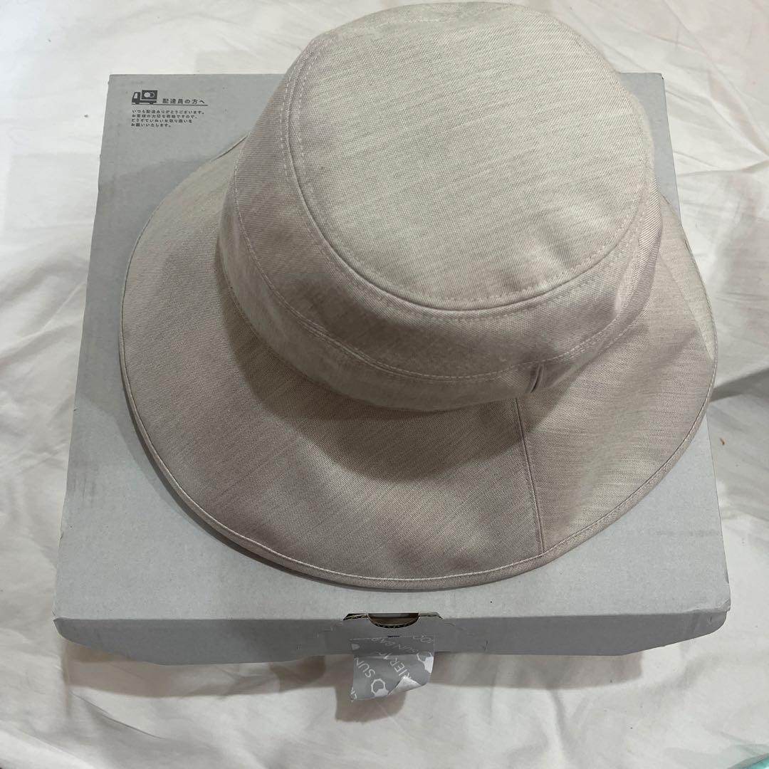 【新品】サンバリア 100 ナチュラル ハット L 帽子