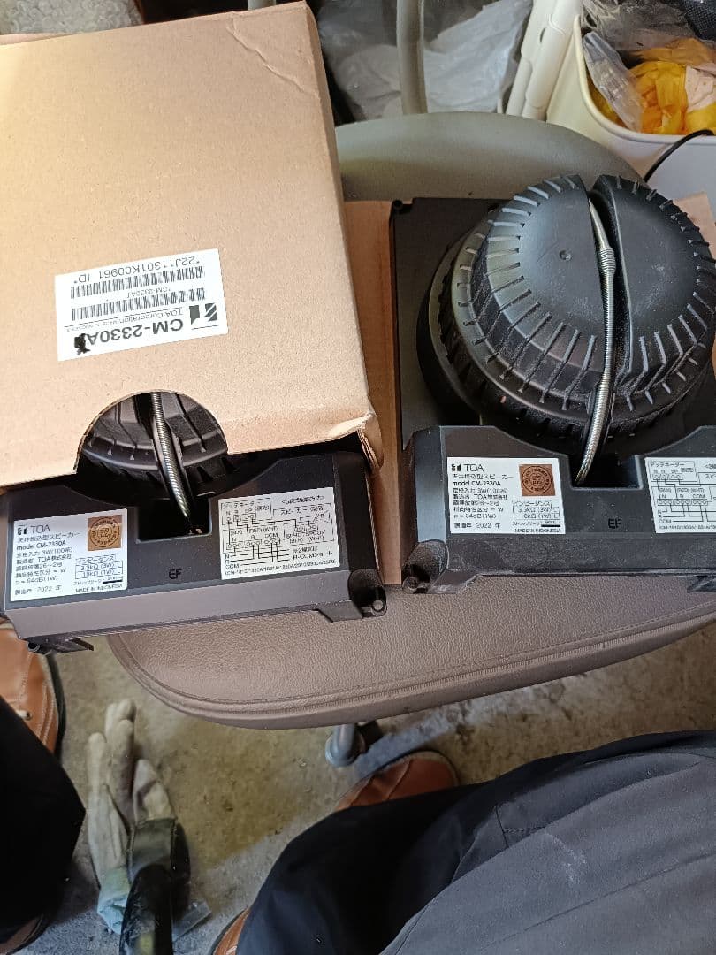 TOA CM-2330A スピーカー 5W　10個　まとめ売り