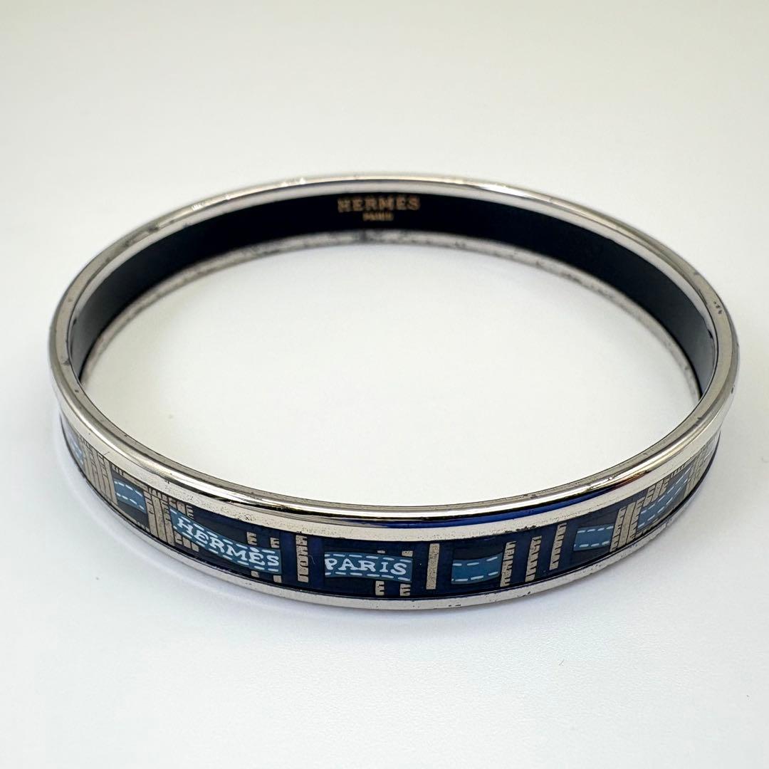 HERMES エルメス バングル ブレスレット エマイユ PM パリ PARIS