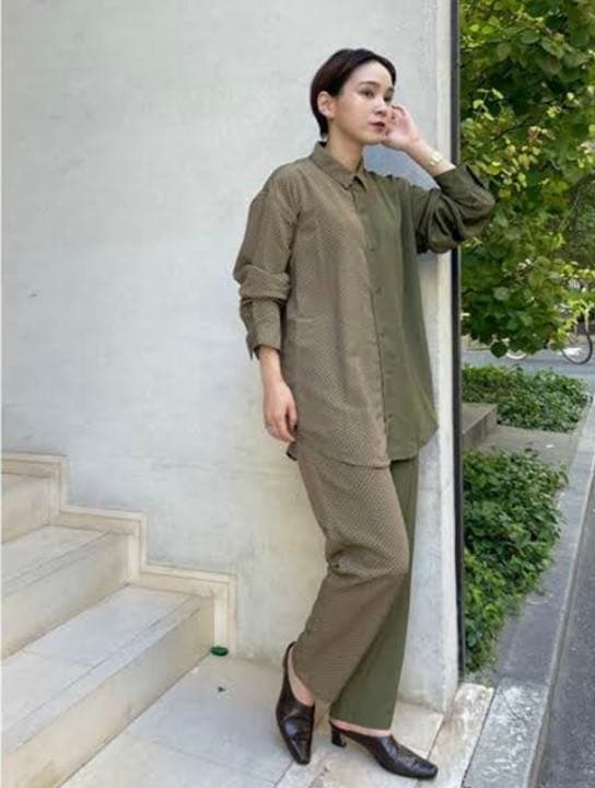 FUMIE TANAKA フミエタナカ　ストレートパンツ