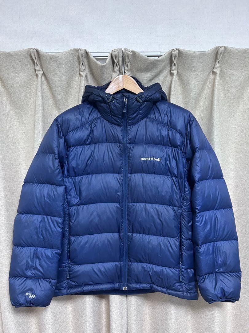 【mont-bell モンベル】ライトアルパインダウンパーカ　Mサイズ　ネイビー