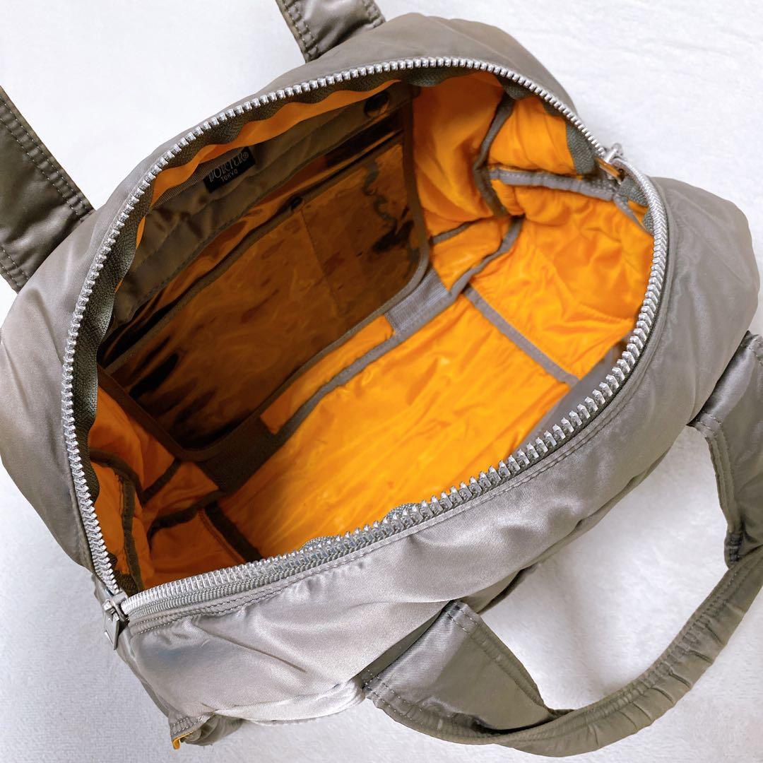 希少　PORTER　タンカー　ボストンバッグL　ダッフルバッグ　シルバーグレー
