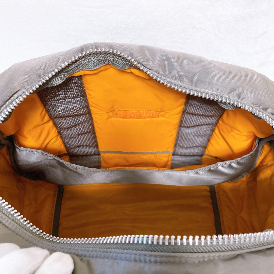 希少　PORTER　タンカー　ボストンバッグL　ダッフルバッグ　シルバーグレー