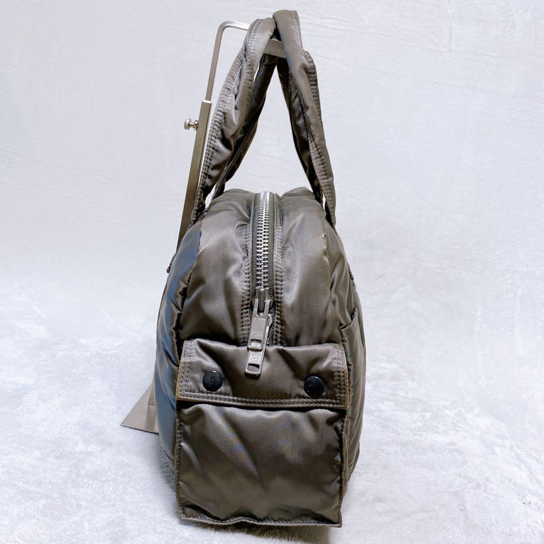 希少　PORTER　タンカー　ボストンバッグL　ダッフルバッグ　シルバーグレー