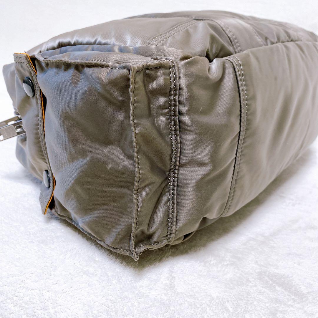 希少　PORTER　タンカー　ボストンバッグL　ダッフルバッグ　シルバーグレー