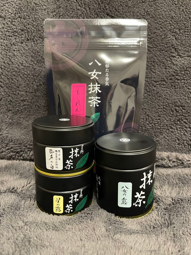 星野製茶園　抹茶　八女の露　星の露　弥名の白裏千家鵬雲斎宗匠御好　もくれん　高級