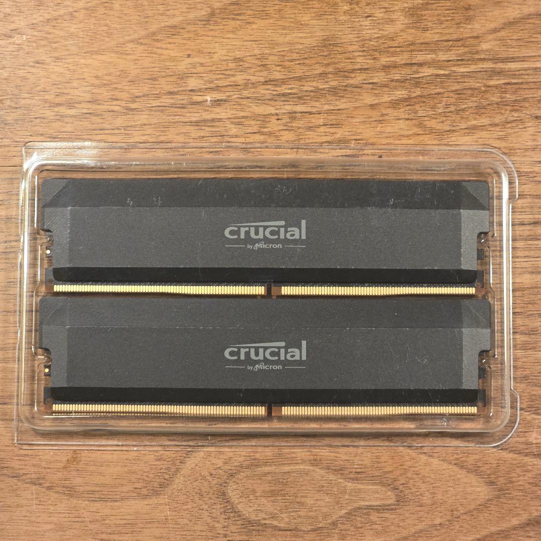 CrucialPRO デスクトップ用メモリ 16GB×2枚 DDR5-6400