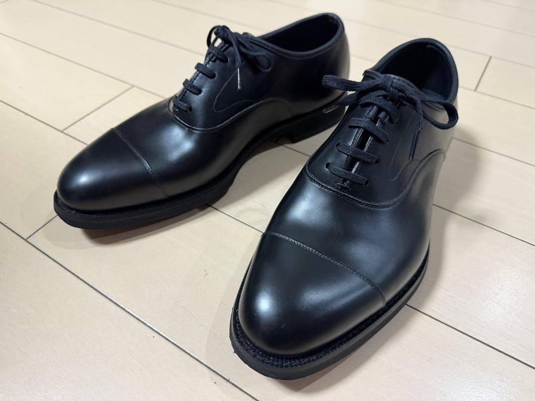 ＜美品＞三陽山長　防水友二郎　ストレートチップ