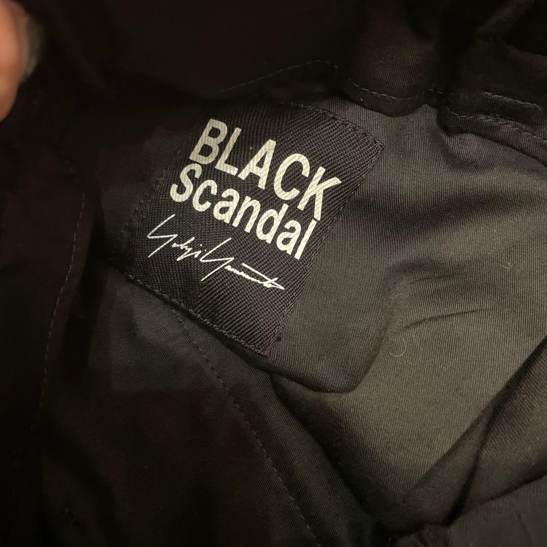 ヨウジヤマモトBLACK Scandal ブラックショートパンツ