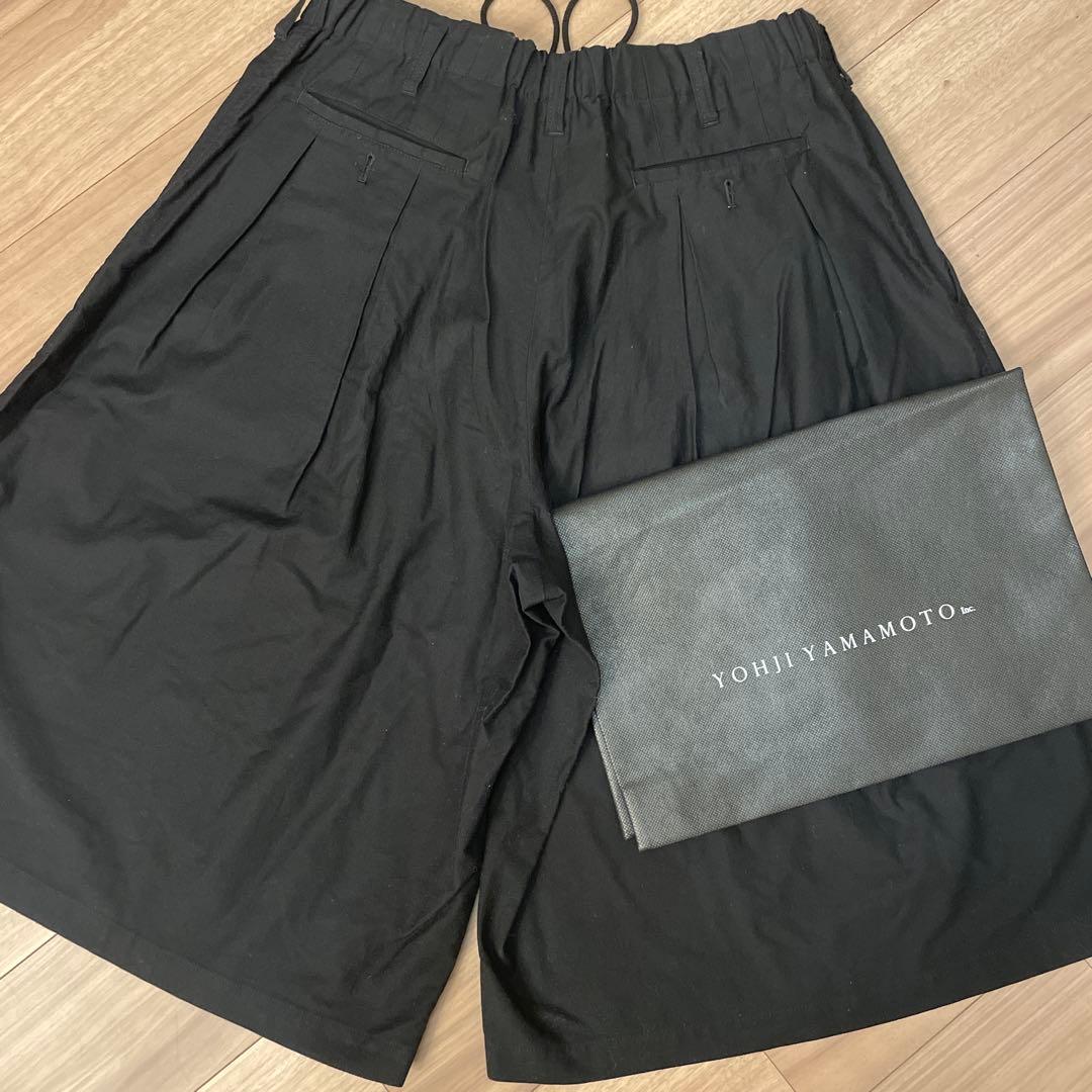 ヨウジヤマモトBLACK Scandal ブラックショートパンツ