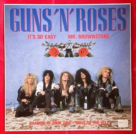 【廃盤・美品】Guns N' Roses 12' Single 4枚セット