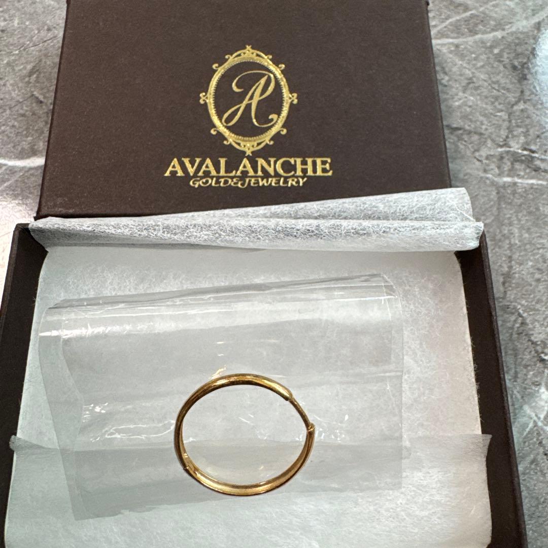 AVALANCHE 10K イエローゴールド ピアス N20mm
