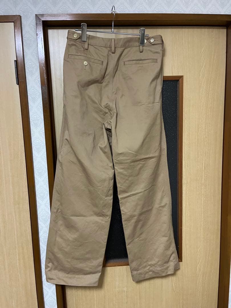 auralee 25ss チノパン