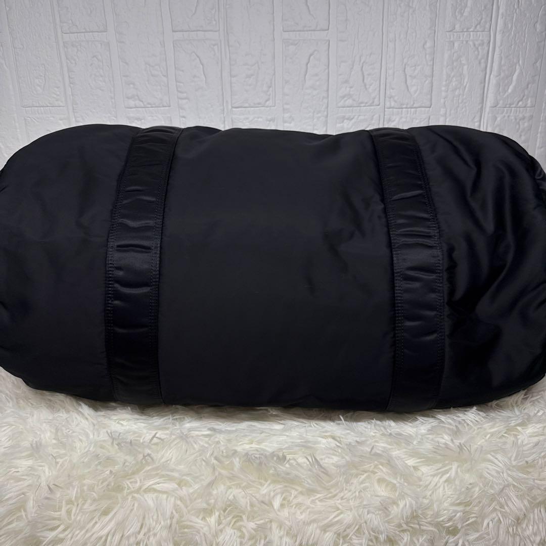 【美品】ポーター タンカー 2Way ドラムバッグ Lサイズ ブラック W57