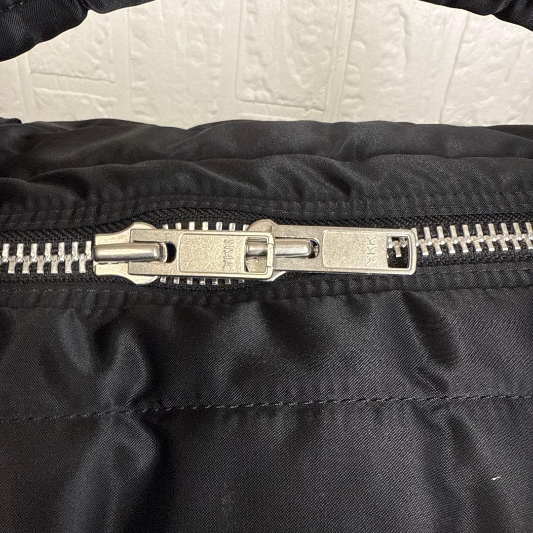 【美品】ポーター タンカー 2Way ドラムバッグ Lサイズ ブラック W57