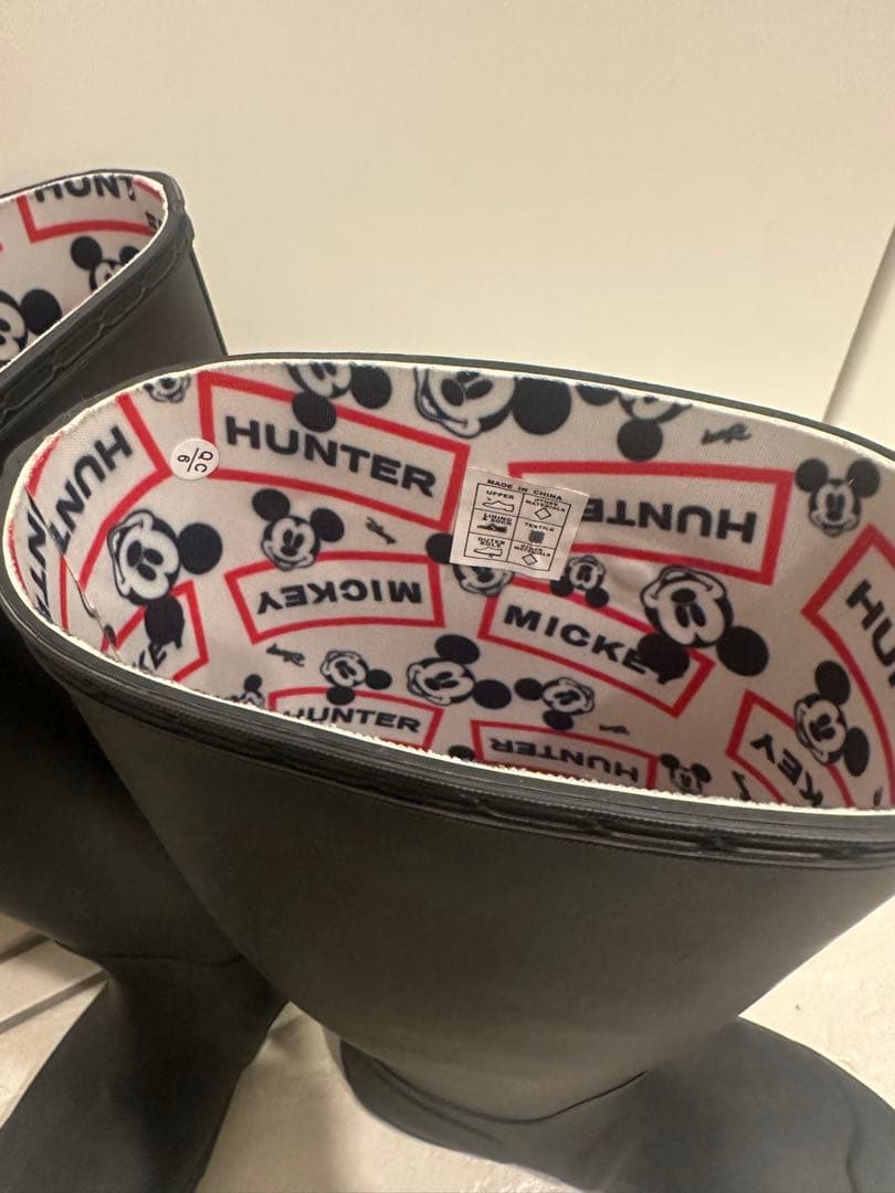 ☆ HUNTER ☆disneyミッキーマウス レインブーツ