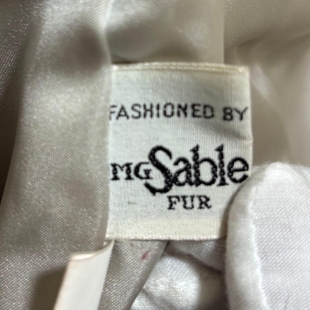 【良品】MG Sable MINK FUR/サファイアミンク/ファーコート