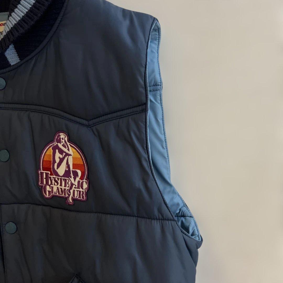 ★未使用並！HYSTERIC Glamour 中綿ウエスタンヒスベスト