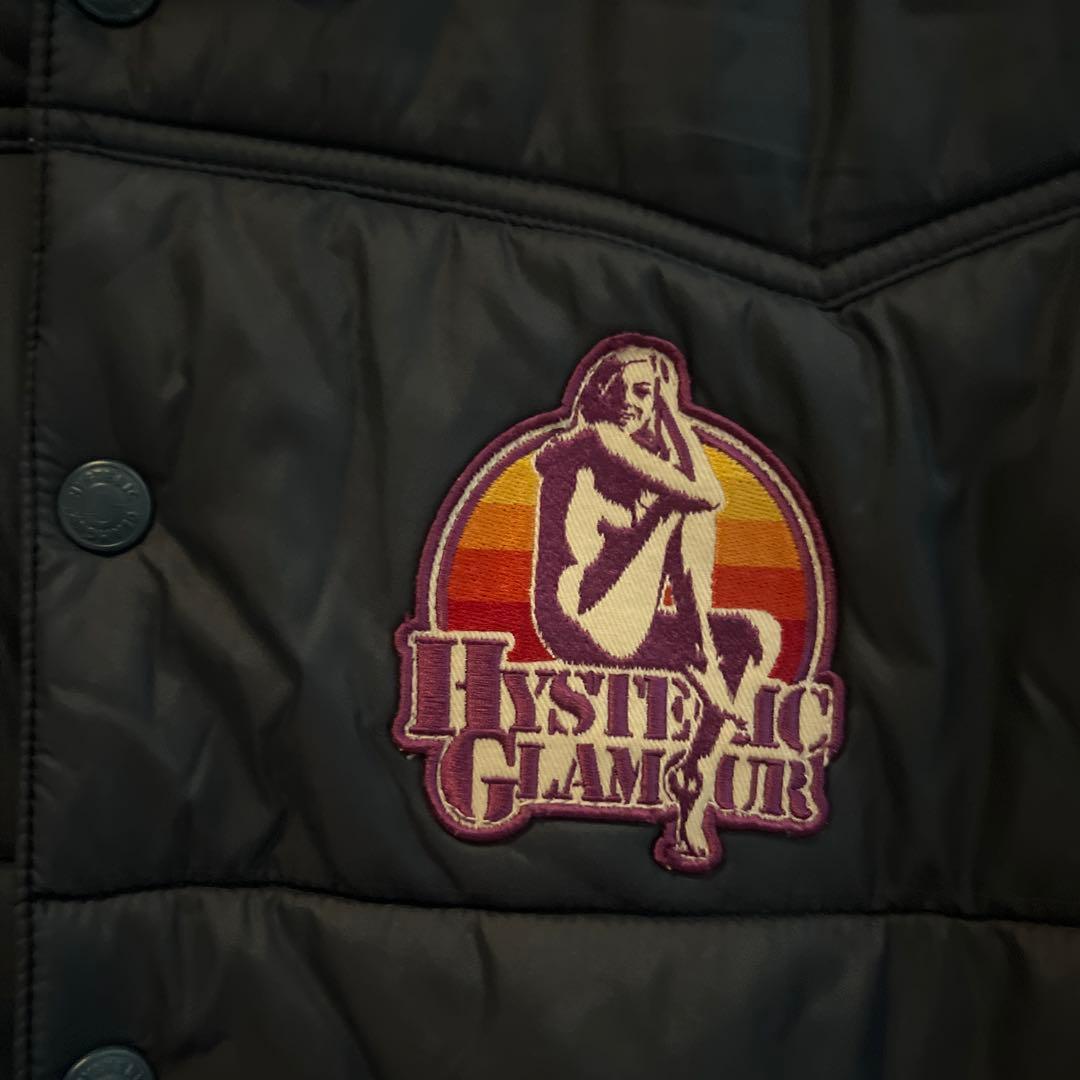 ★未使用並！HYSTERIC Glamour 中綿ウエスタンヒスベスト