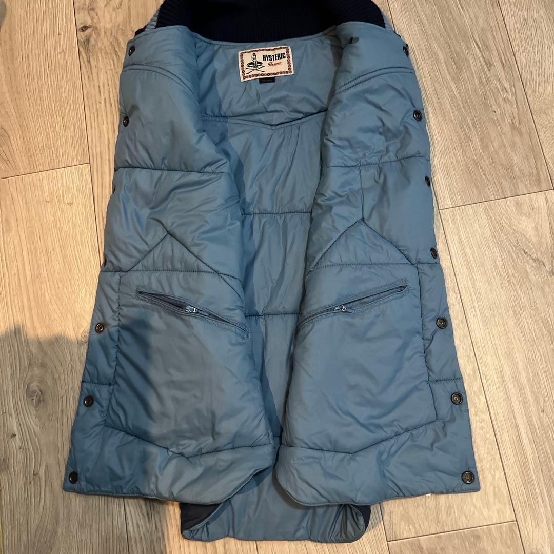 ★未使用並！HYSTERIC Glamour 中綿ウエスタンヒスベスト