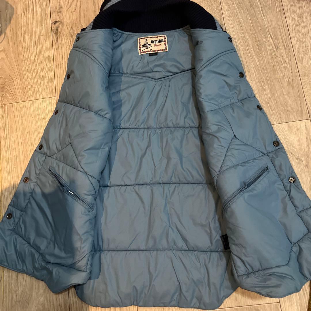 ★未使用並！HYSTERIC Glamour 中綿ウエスタンヒスベスト