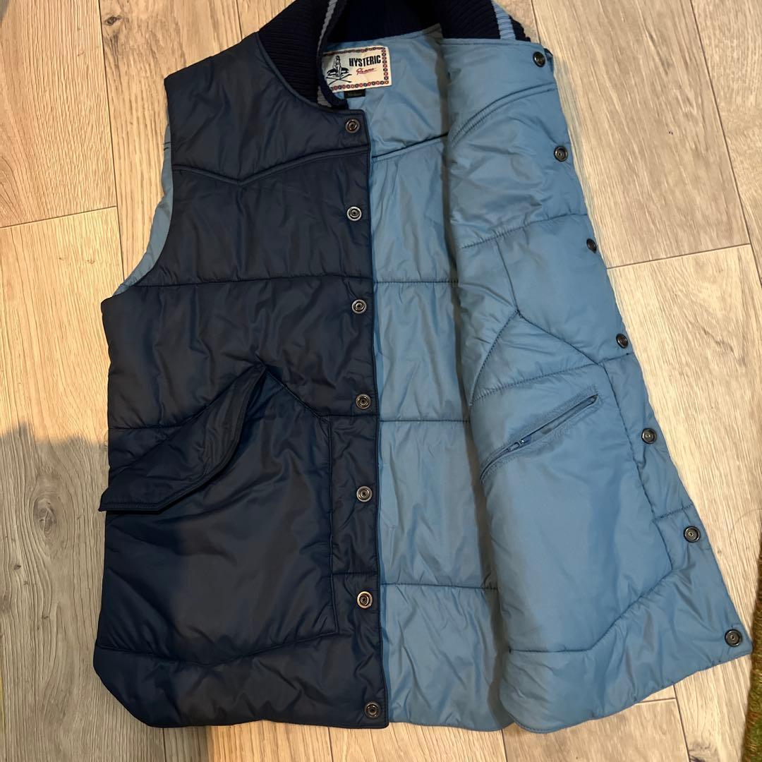 ★未使用並！HYSTERIC Glamour 中綿ウエスタンヒスベスト