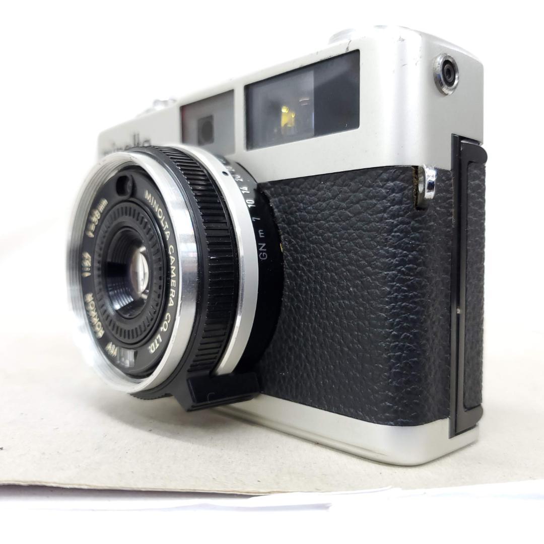 フィルムカメラ Minolta HI-MATIC F E G0129-272-4v p