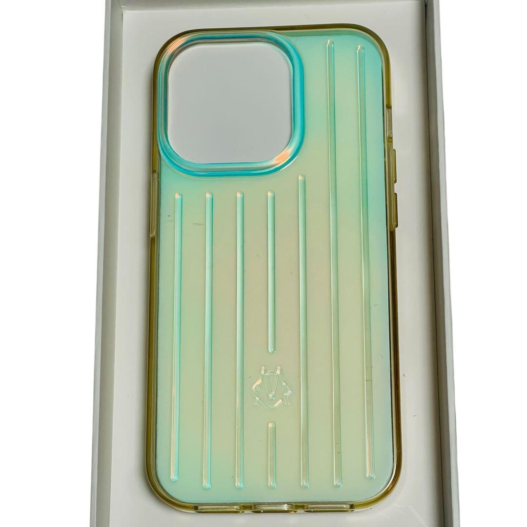 RIMOWA iPhone 14 Pro ケース イリディセント
