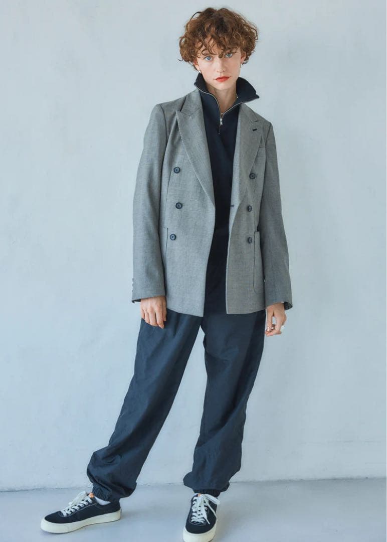 Oblada ハーフジップ トレーナー