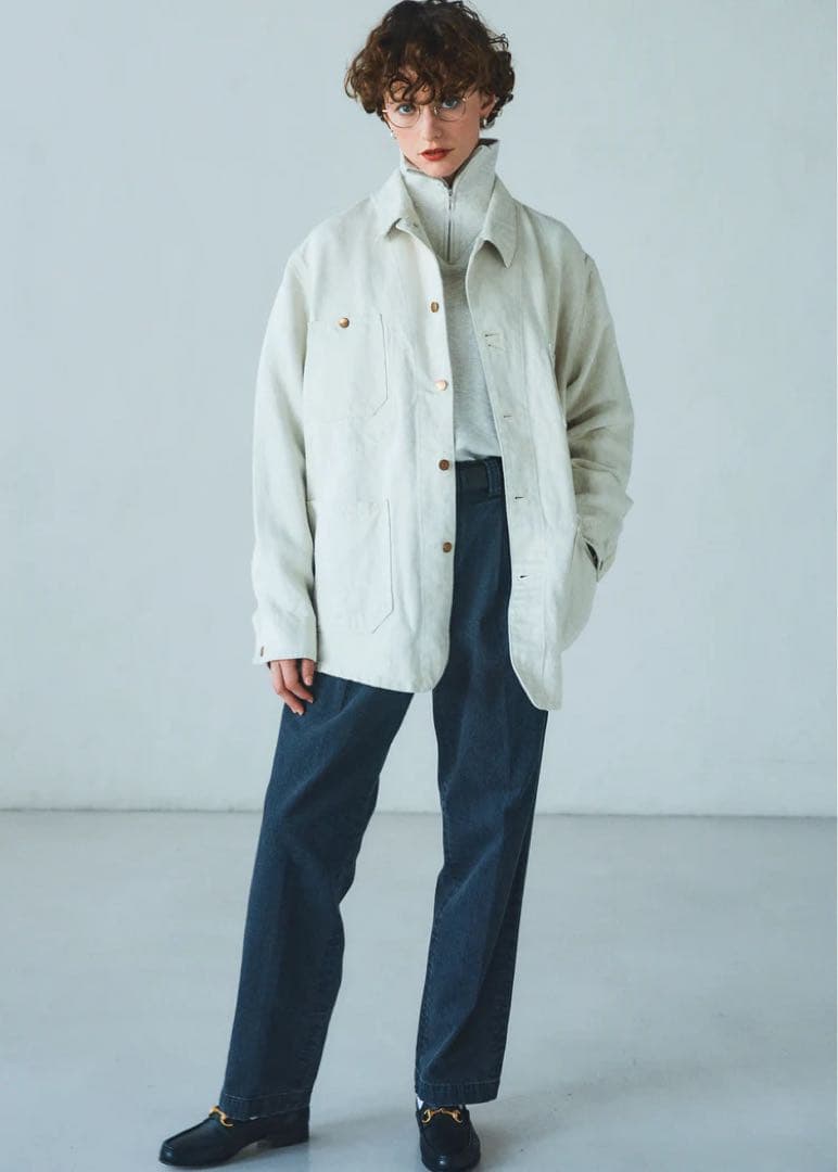 Oblada ハーフジップ トレーナー