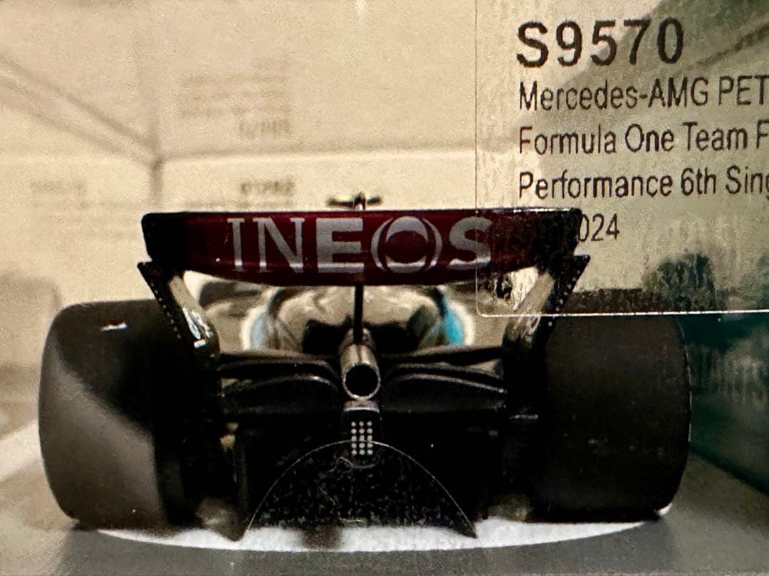 スパーク 1/43 メルセデスW15 シンガポールGP 2024 L.ハミルトン