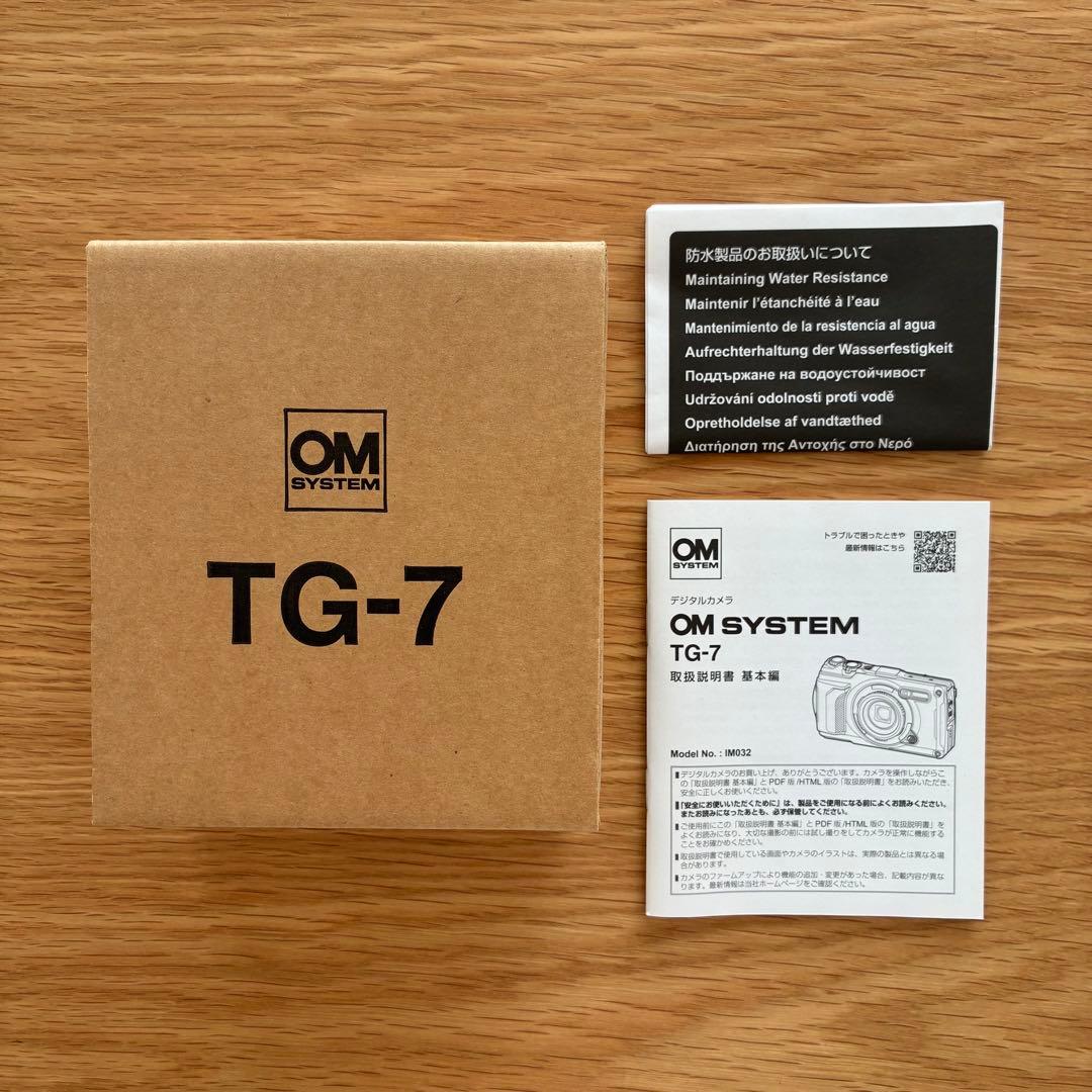 OM SYSTEM Tough TG-7 ブラック