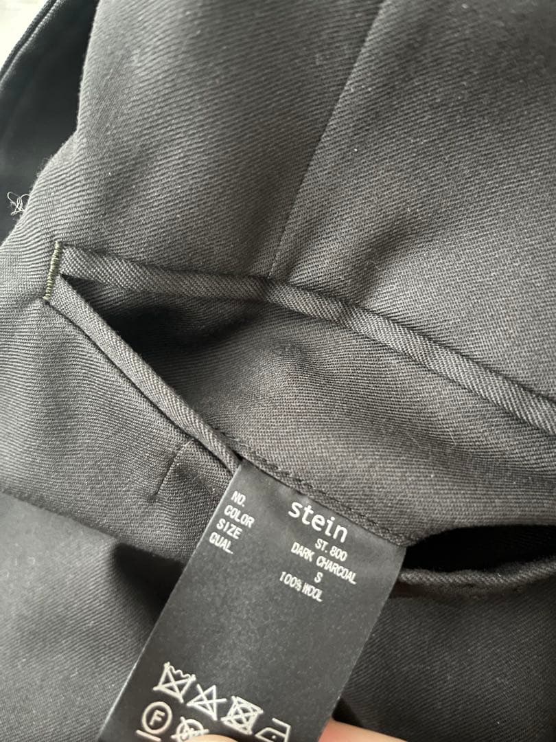 パンツ ssstein 24ss LONG WIDE TROUSERS