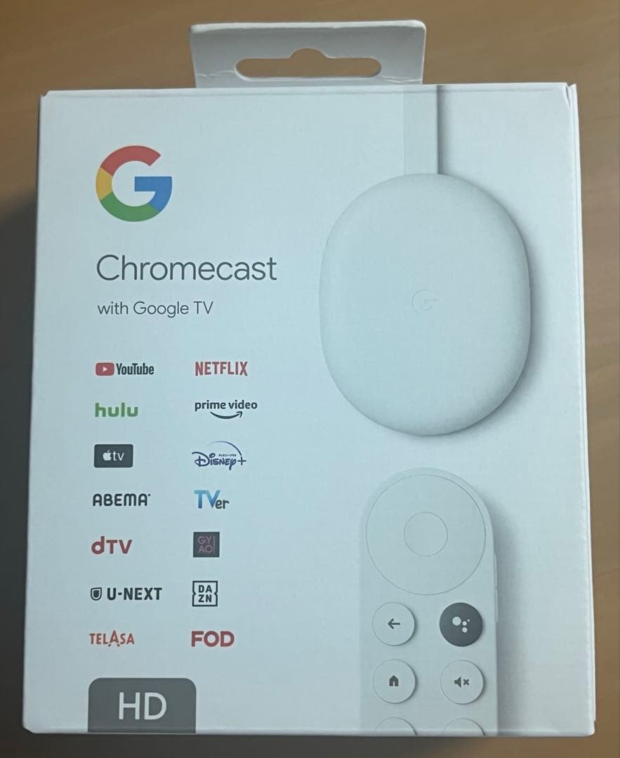 新品未使用　Chromecast with Google TV