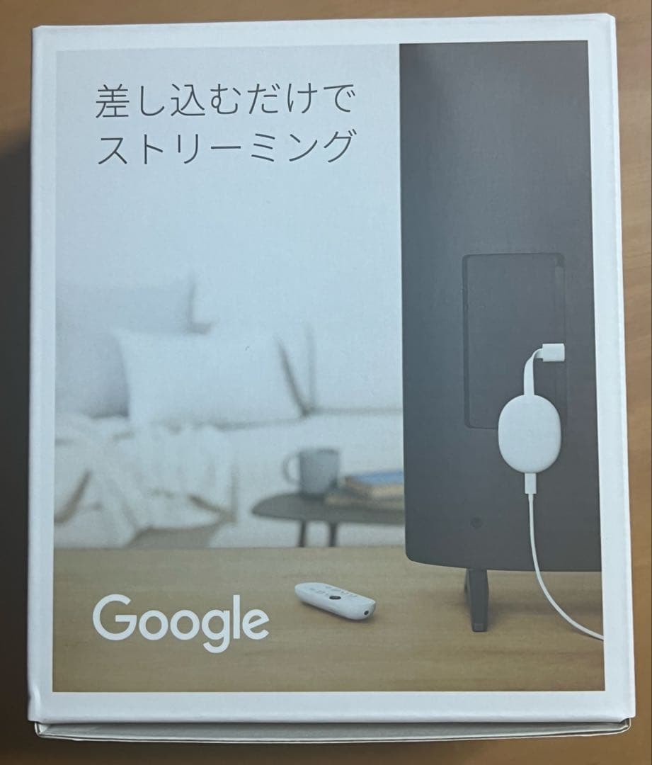 新品未使用　Chromecast with Google TV