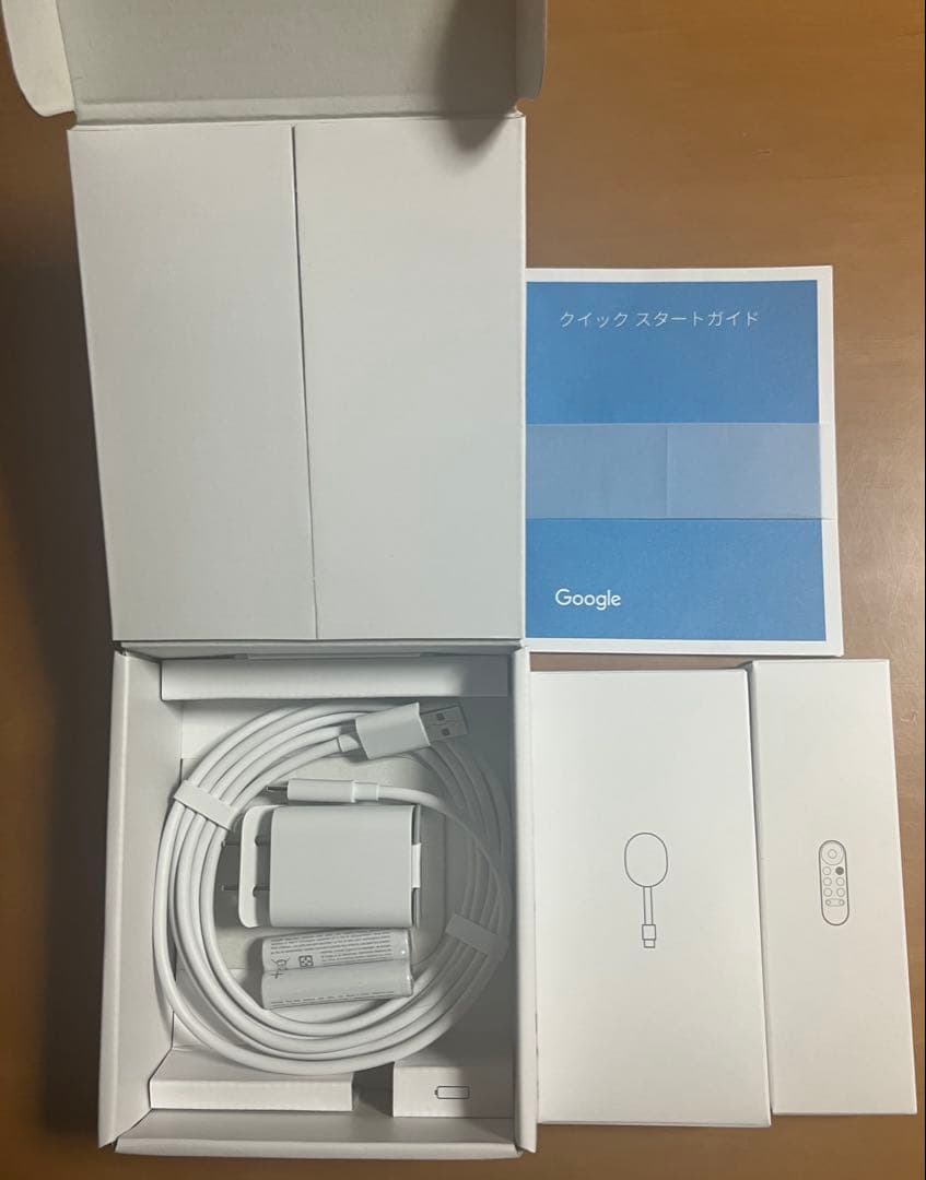 新品未使用　Chromecast with Google TV