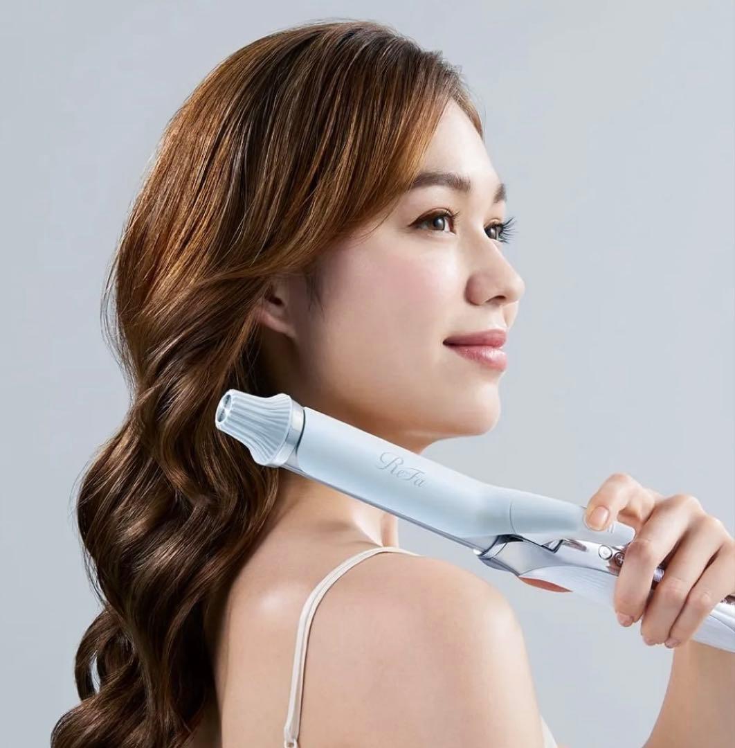 リファ　カールアイロンプロ(ホワイト・32mm)